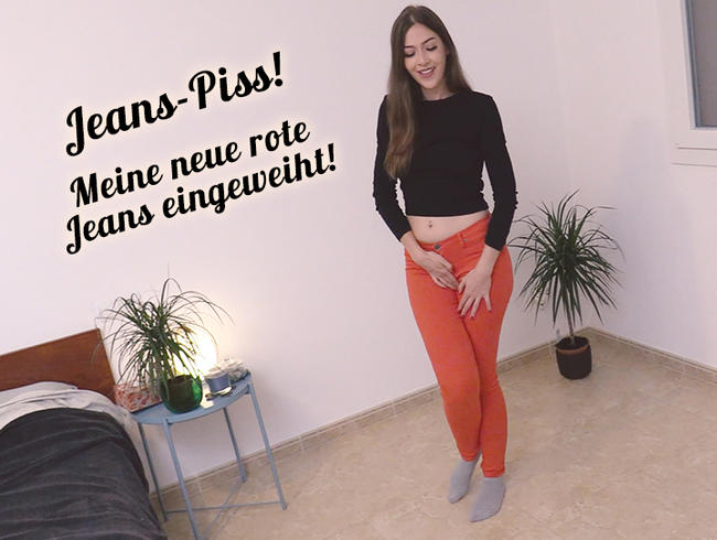 MaryHaze JEANSPISS – Meine neue rote Jeans eingeweiht!
